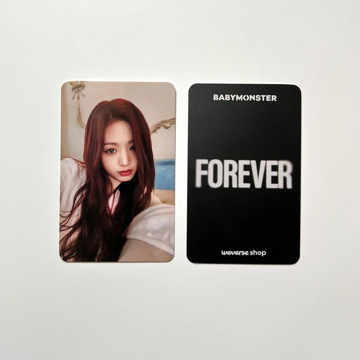 7 шт./компл. Kpop BABYMONSTER WVS карта двухсторонняя печать специальная ЛОМО карты ANYEON RUKA