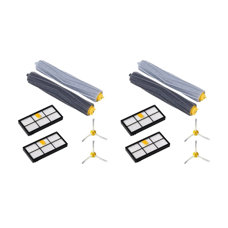 

12Pack Side Brushes Main Brushes Hepa Filter For Irobot Roomba 980 960 800 860 880 For Irobot Roomba Accessories