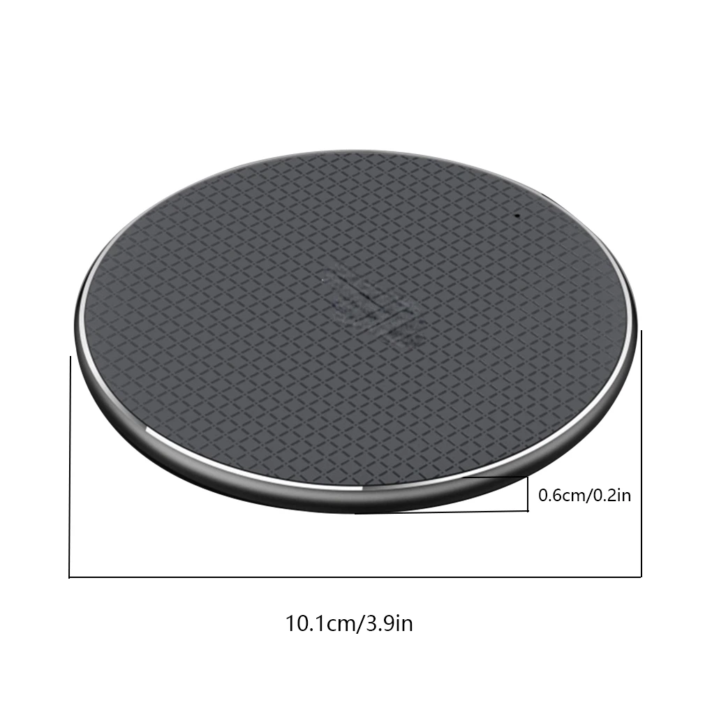 

Wireless Charger 10W Fast Charging Pad Qi Wireless Fast Charging Dock Charger Board Power for Samsung for iPhone