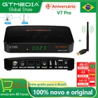 2021 новый спутниковый ресивер GTMEDIA V7 Pro 1080P HD DVB S2 S2X T T2 Combo H.265 HEVC 10 бит USB Wi-Fi Ccam спутниковый ТВ бокс