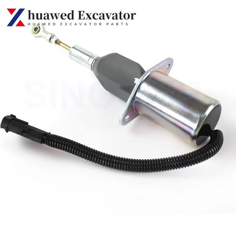 Соленоид отключения 3932545 SA-4639-12 12 В для дизельного двигателя Cummins