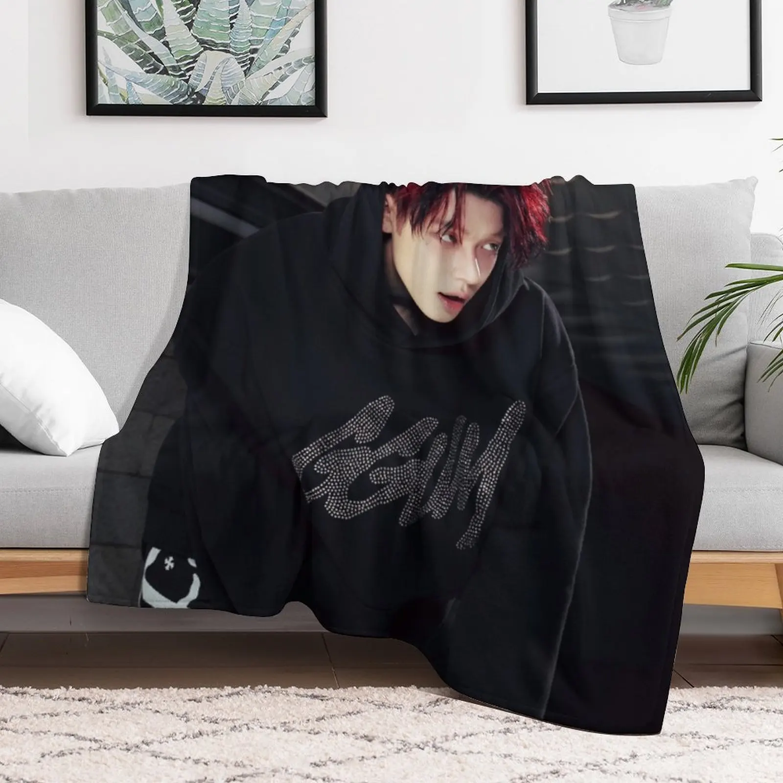 YEONJUN GGUM Плед Диван Теплый для дивана Пляжные одеяла