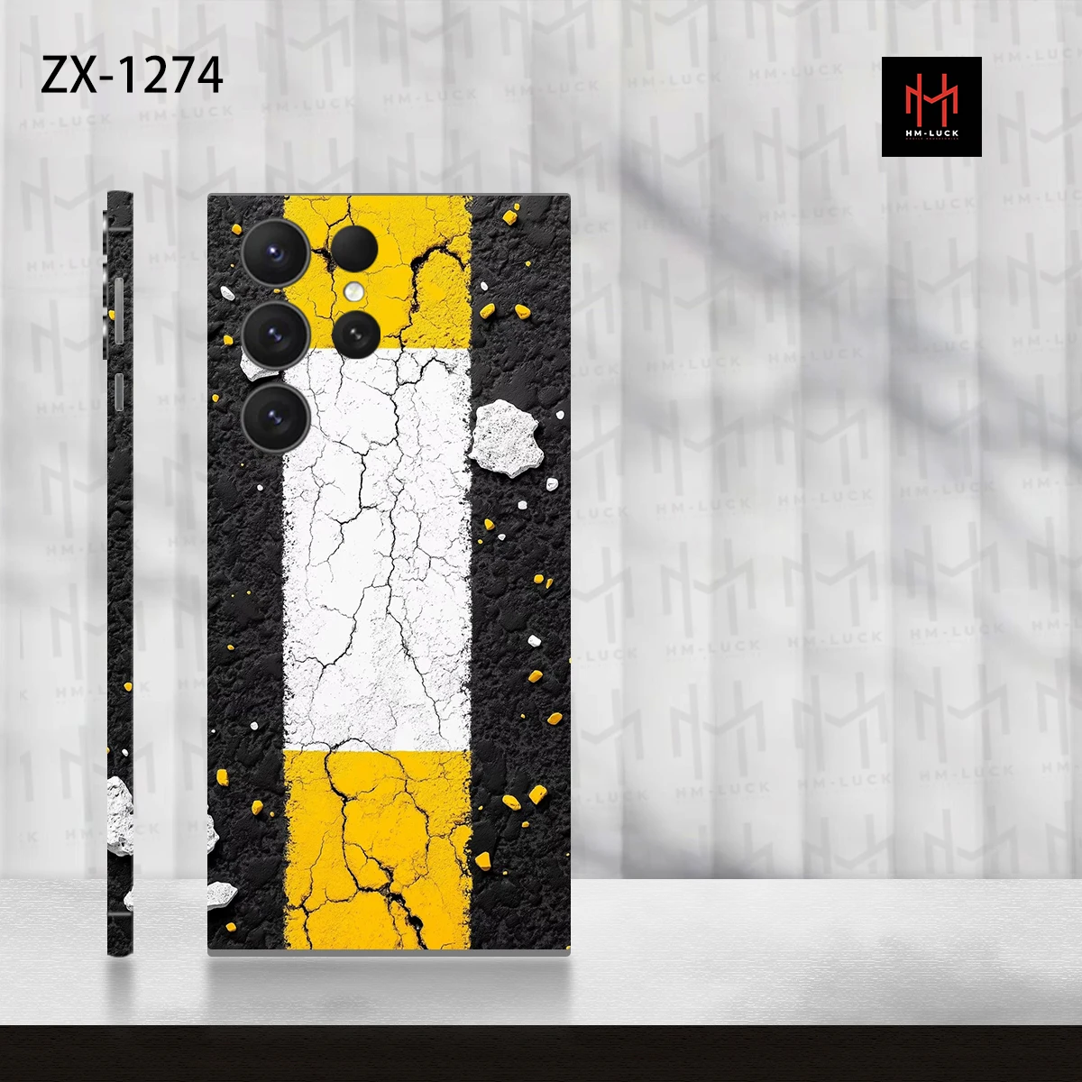 Наклейка на кожу HM для Samsung Galaxy S24 S23 S22 S21 ultra Note20 наклейки заднюю пленку защитная