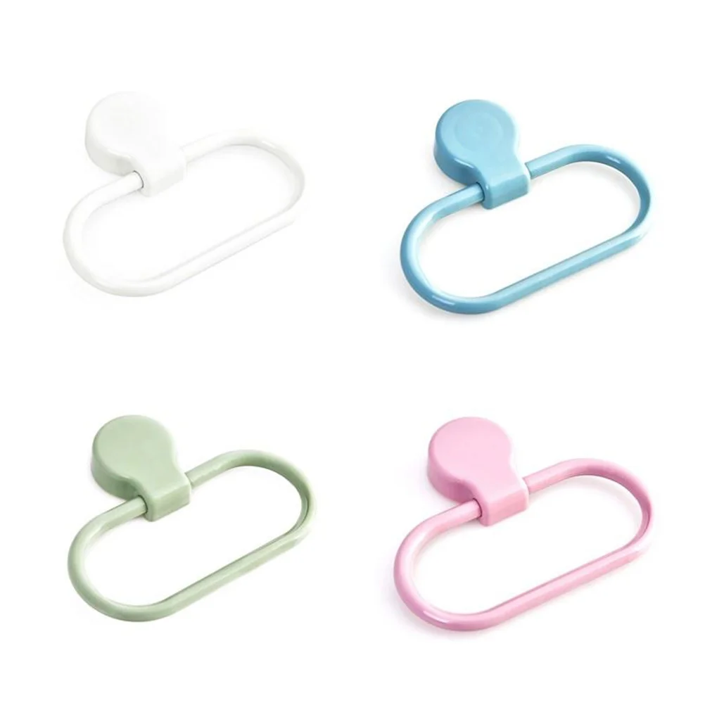 

Wall Mount Towel Holder Rings Bathroom Rack Shelving Brackets Hand Hanger Decorative Hooks