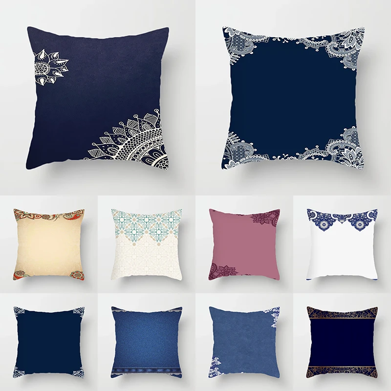 

Beautiful Figure Pattern Decorative Pillows for Sofa Polyester Home Decor Living Room Cushion Cover 45*45cm Throw Pillowcases
