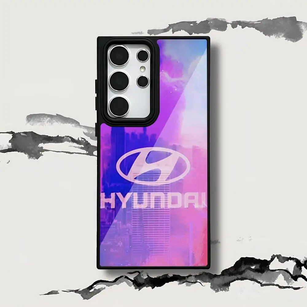 Чехол для телефона с логотипом H-Hyundais MAISTO ПК + ТПУ Samsung S8 9 10 20 Plus S30 24 ULTRA