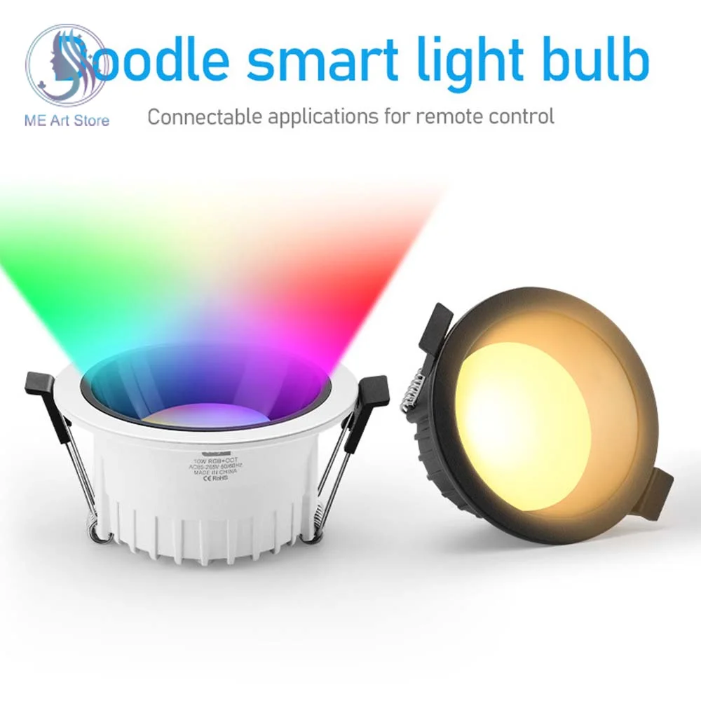 

Светодиодный потолочный светильник с поддержкой Wi-Fi и Bluetooth