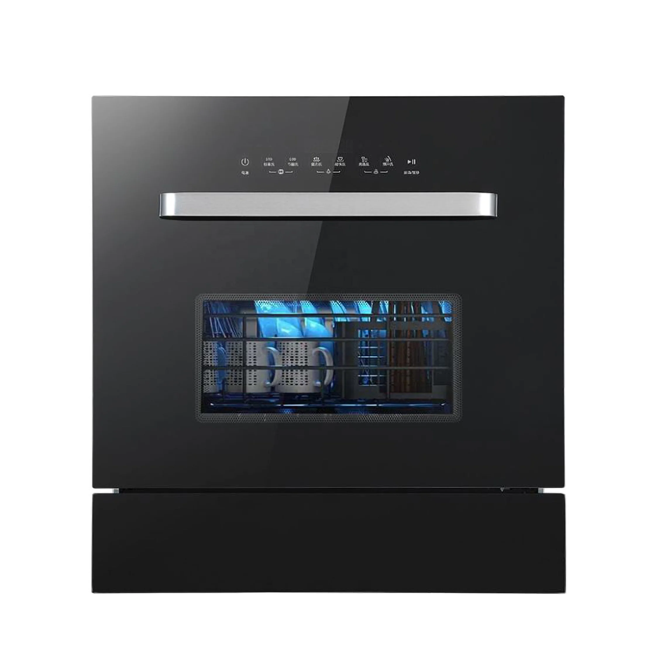

Ultrasonic dishwasher household portable automatic large capacity installation-free small ultrasonic high power