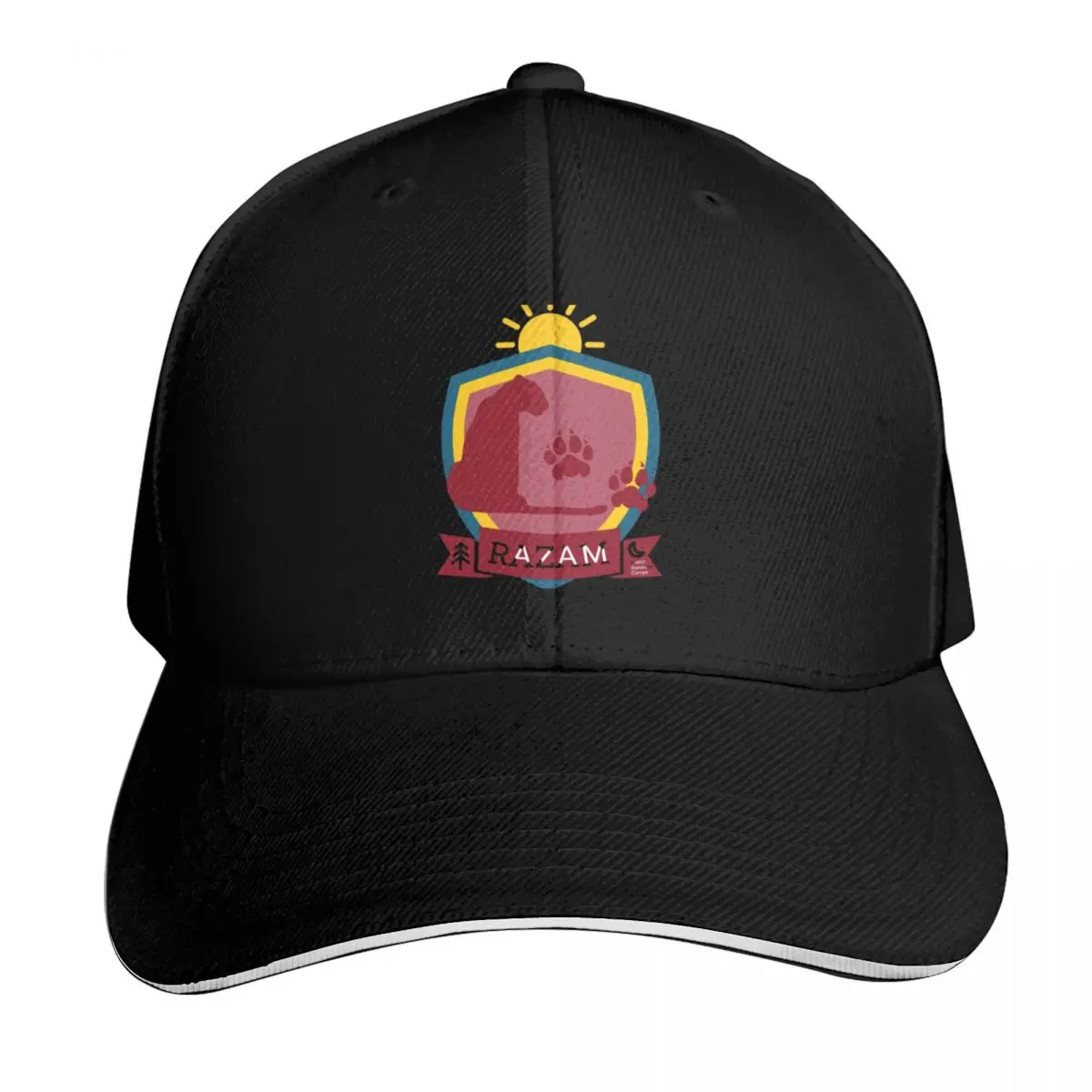 Фото Бейсбольная кепка ASC Razam Team Crest, забавные шапки в западном стиле, мужская шляпа от солнца, шляпа для дня рождения, женская шляпа №1