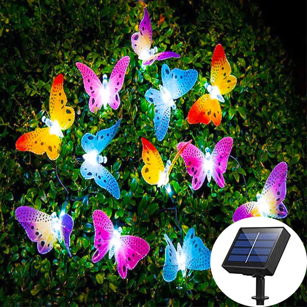 

String Light Outdoor Solar Decoration Lamp Garden Tree Lighting Photography