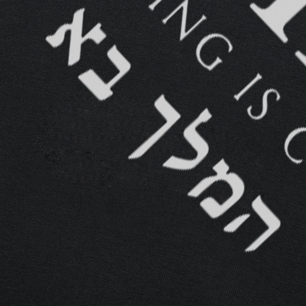 Иешуа иврит имя Иисуса христианская месизийская футболка с круглым вырезом и