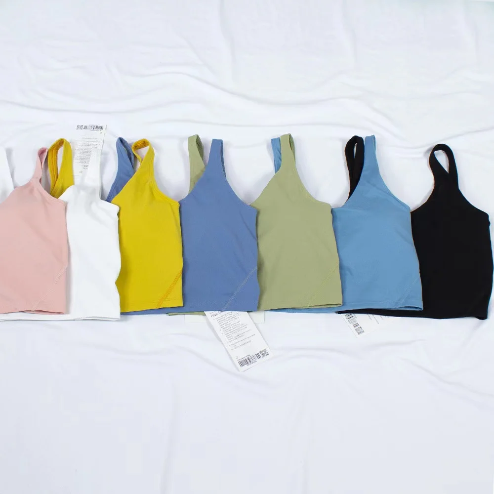 luluwomen U-Back Workout Gym Yoga Bras Women Racerback Tank Sexy Sports AlignCrop Tops Sport Bra
