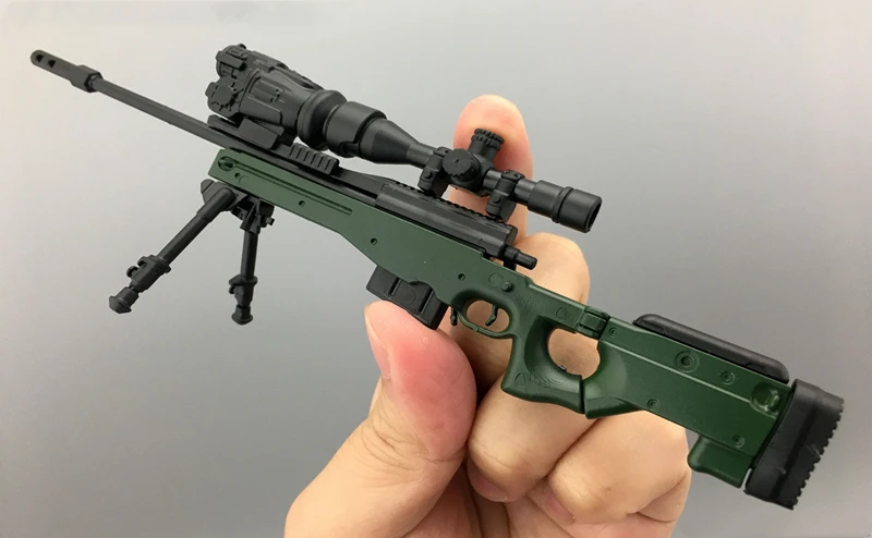 1:6 Scale AWM 1/6 Sniper Rifle Plastic Assemble 4D Gun Model Military Accessories for 12 inch Action Figure Display | Игрушки и хобби