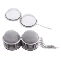 10 pieces stainless steel tea ball mesh tea infuser strainers premium tea filter for loose leaf tea and seasoning spices
