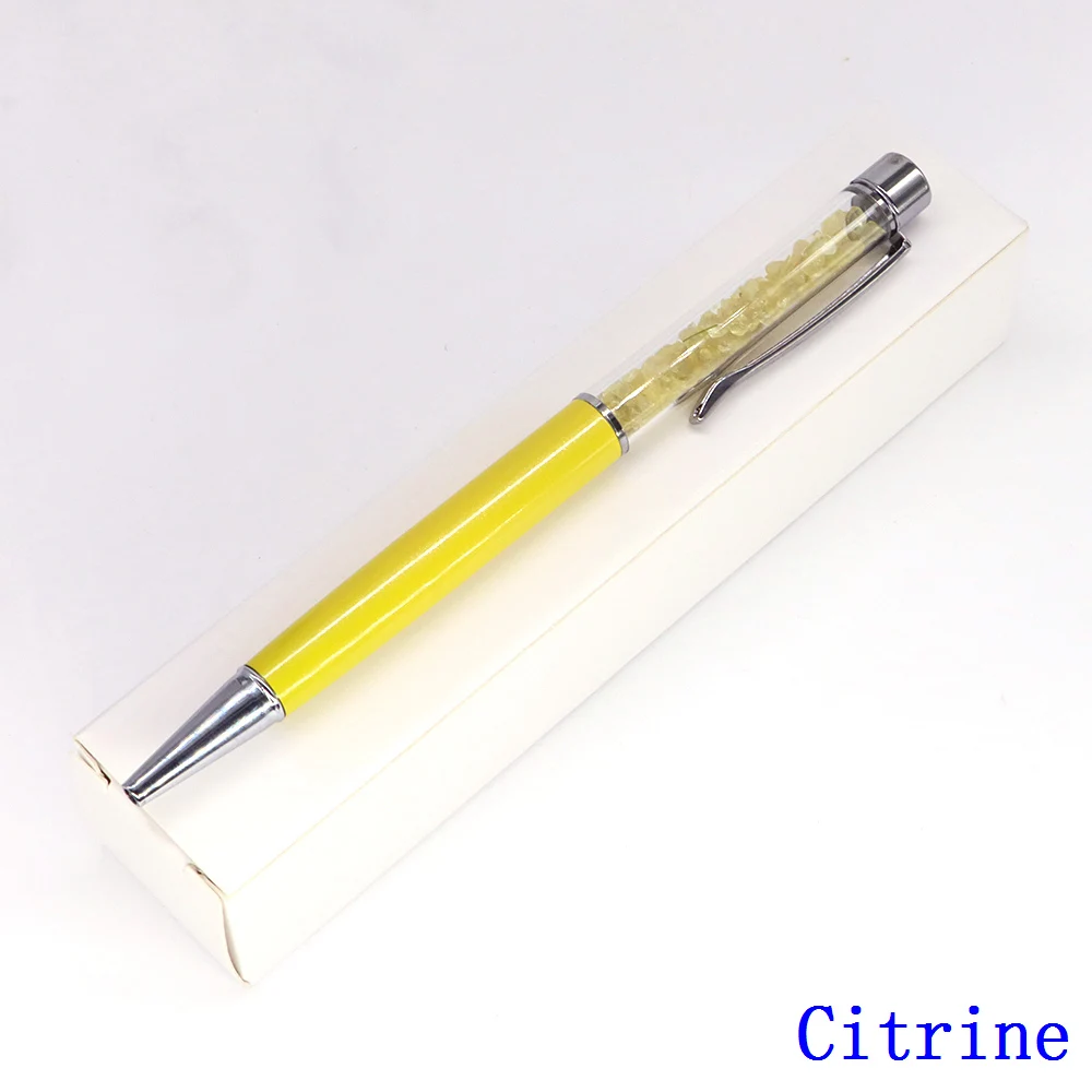 

Сенсорная шариковая ручка с аметистом