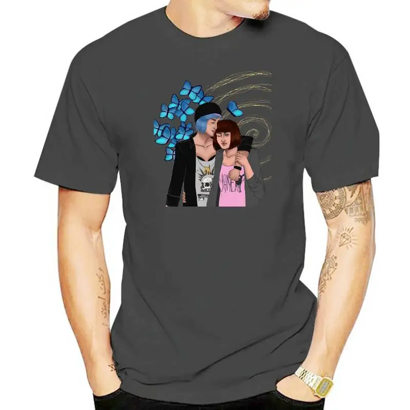 

Butterflies Life is Strange t shirt Men anime T-Shirt Men Tops boy Short Sleeve t-shirt top Tee Clothes