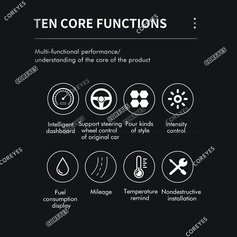 Цифровая приборная панель COREYES 12 3 дюйма для BMW 6 серии F06/F12/F13 CIC NBT Linux система