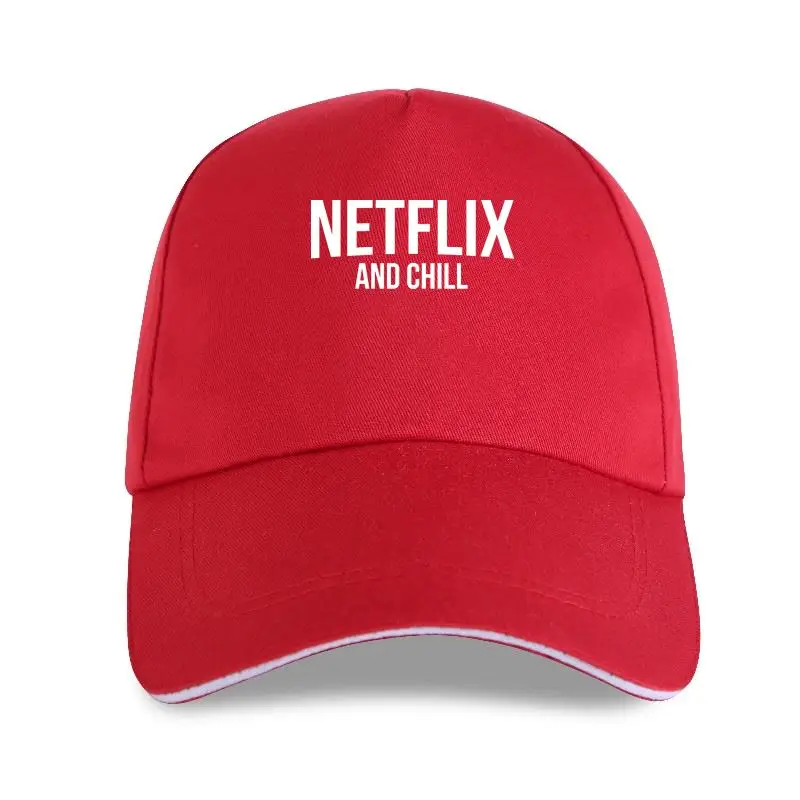 

Новинка Netflix И Chill забавная шуточная трендовая Высококачественная T-бейсболка до 5XL