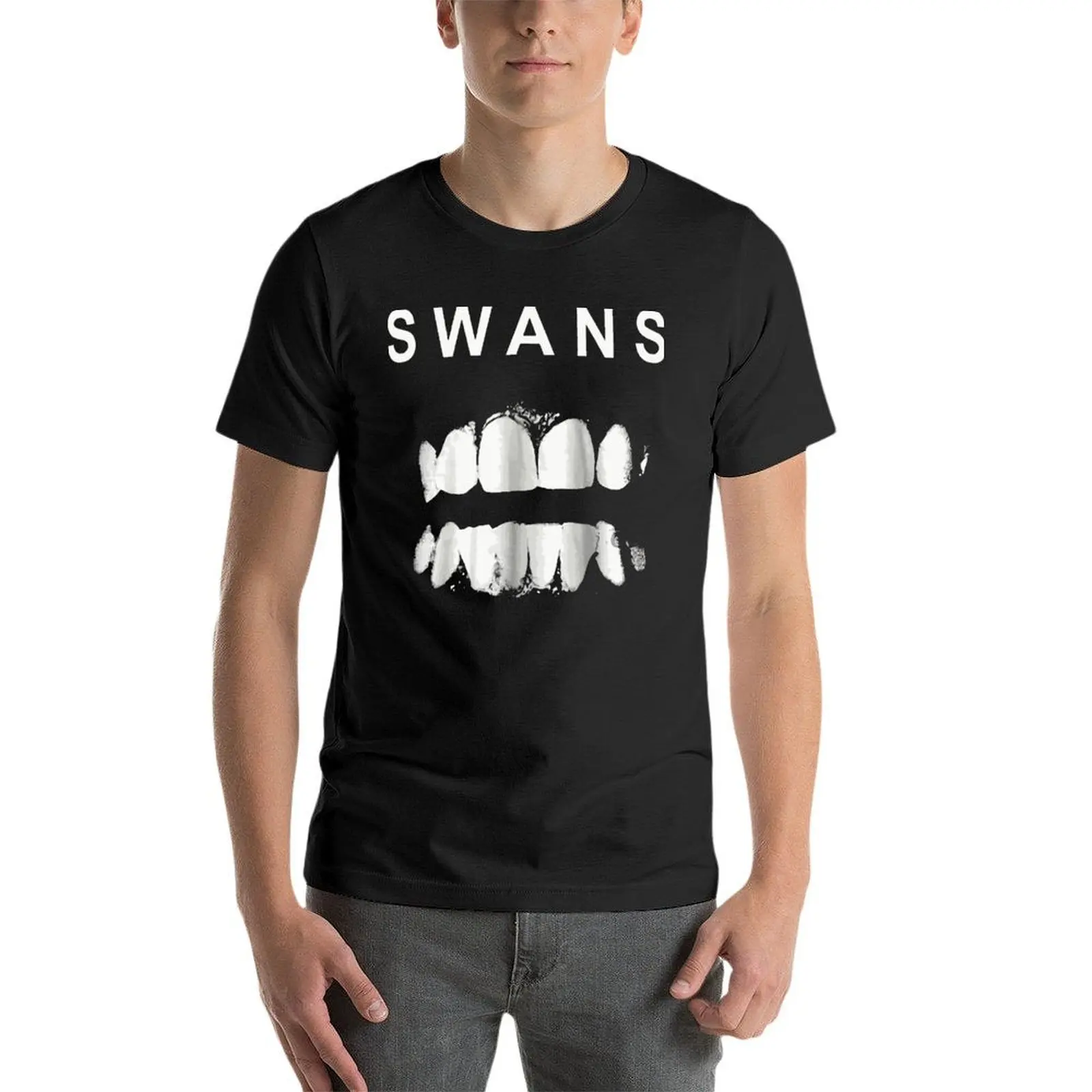 

Swans Band Soundtracks For The Blind Oversize T-Shirts Fashion Men Clothing 100% Cotton Streetwear Large Size Tops Tee