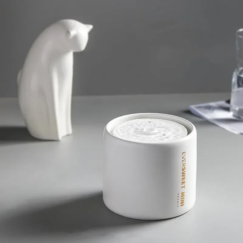 Набор-керамическая поилка для кошек и собак фонтанчик воды домашних животных