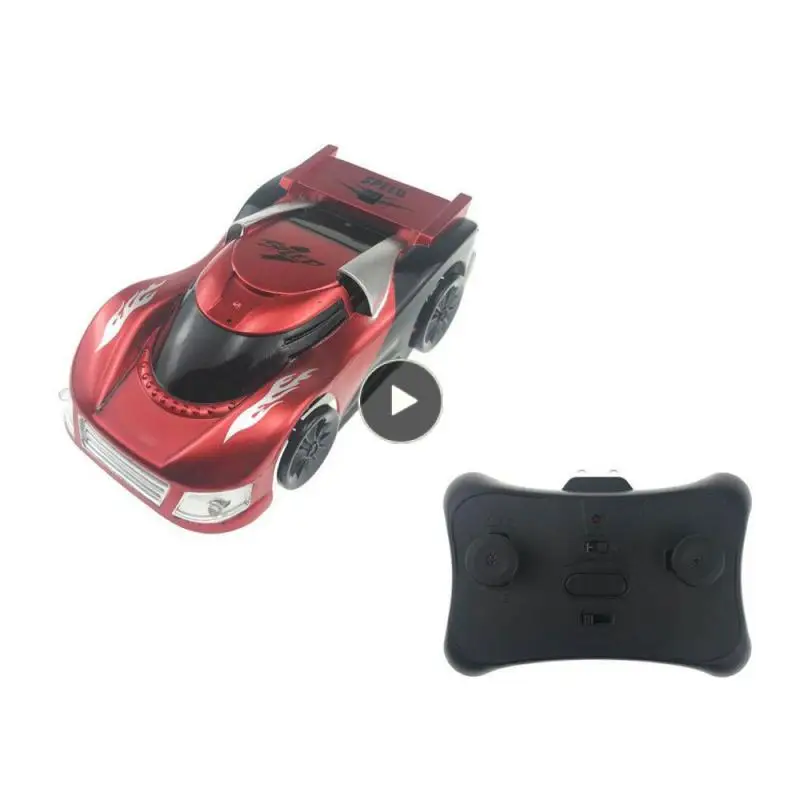 

New Rc Remote Control Stunt Wall Climbing Car Rotating Indicator Light Rechargeable Toy Car For Children's Interactive Toy Gift