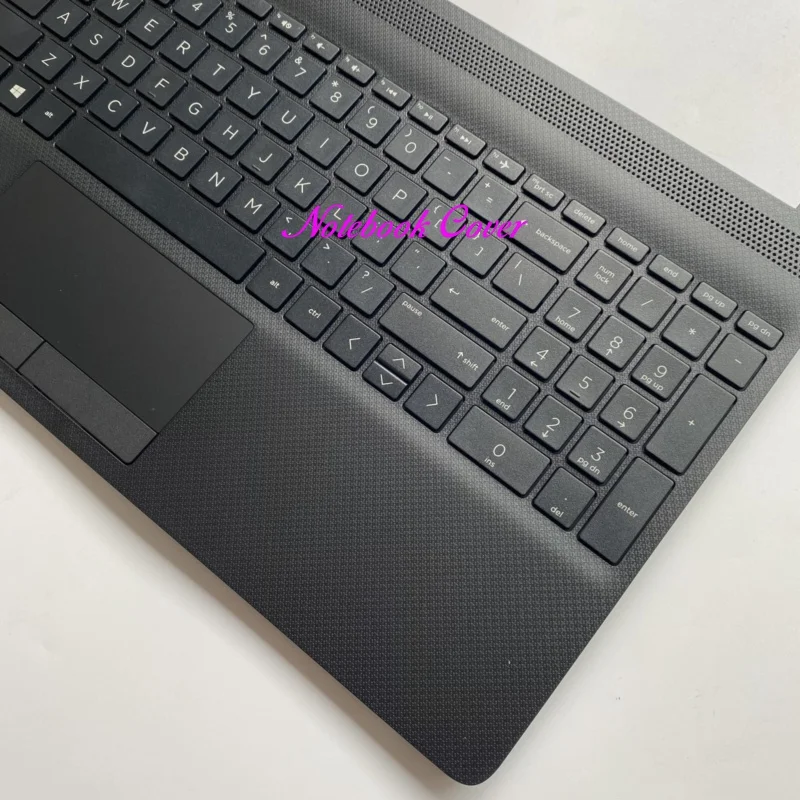 Для HP 15-DW 15S-DU 15S-DY Подставка для рук без подсветки клавиатура США сенсорная панель