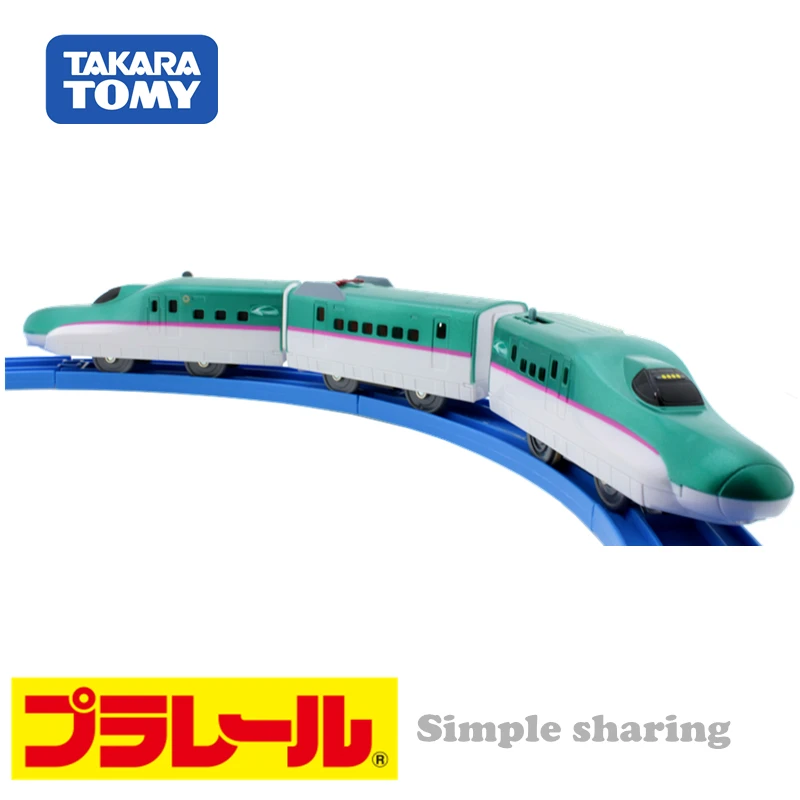 Takara Tomy Tomica S-03 Shinkansen Series E5 Hayabusa модель украшения литая под давлением коллекция
