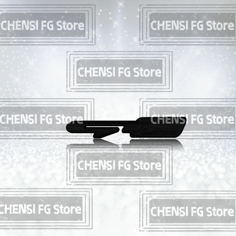 

3D металлические значки GT LINE, наклейки, автомобильная эмблема рулевого колеса, наклейка для KN Sorento Ceed Forte RIO Stonic K3 K5 K9 Sportage Cerato