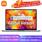 Ультратонкий ноутбук Xiaomi RedmiBook Pro15, 11 дюймов, Intel Corei7-11370Hi5-11300H 16 + 512 ГБ, 3,2 K, экран в ретинальном стиле, 60 Гц, Win 10
