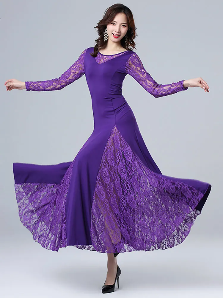 Новинка стандартное женское платье с большим подолом одежда для тренировок