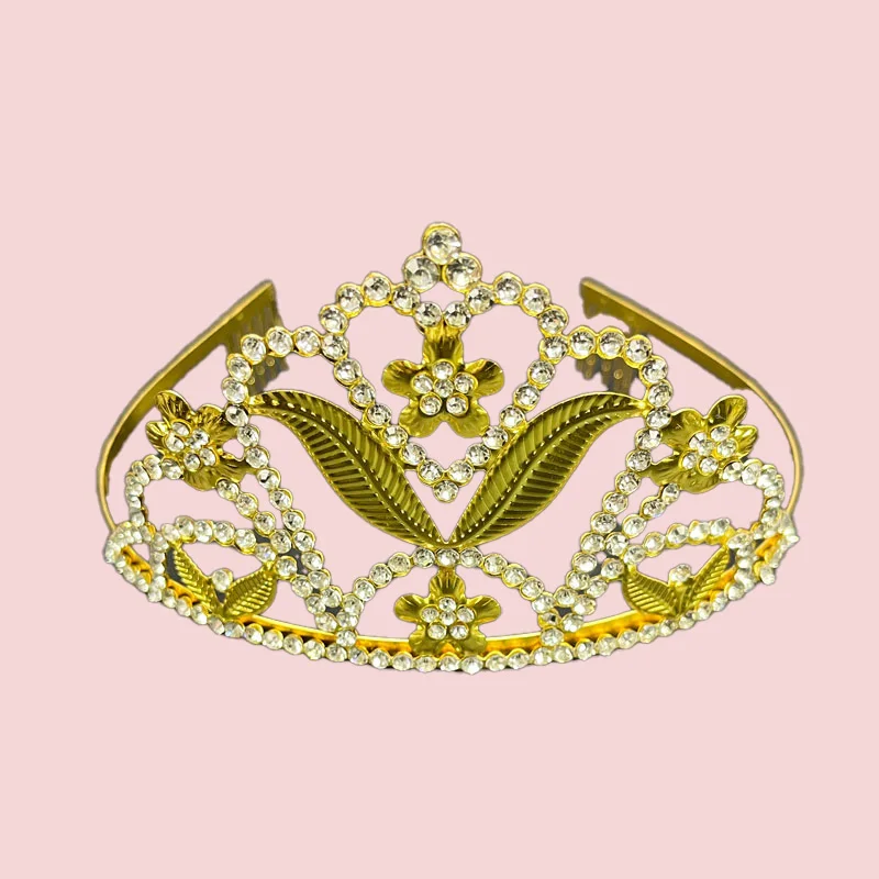 Повязка на голову с кристаллами для невесты 1 шт.