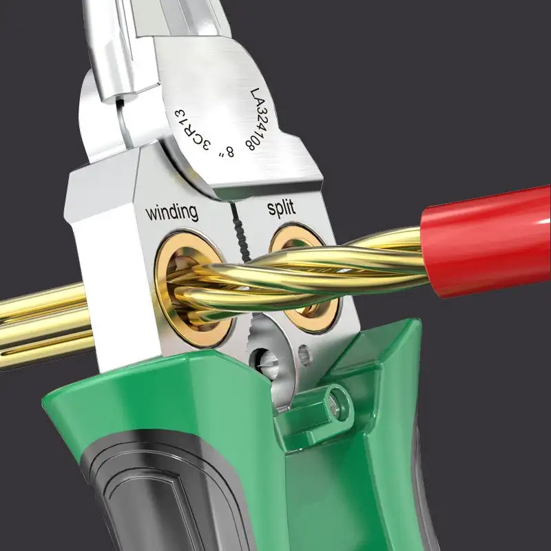 Многофункциональные ножницы для зачистки проводов 8-в-1 электрические