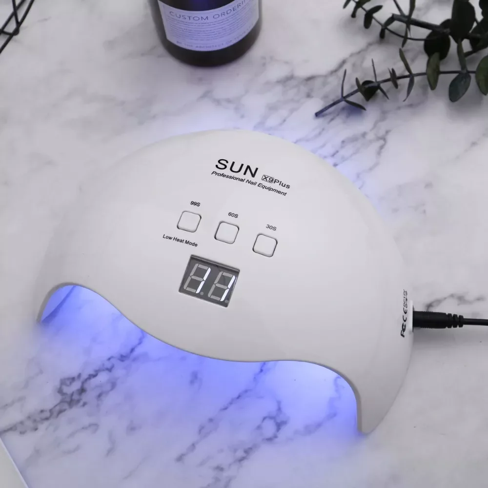 

Лампа Sun X9 для ногтей, маникюрный аппарат для быстрой сушки гель-лака, LED/UV двойной светильник, 48 Вт