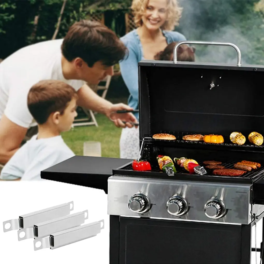 

Grill Tube Handy Installation Rustproof Adjustable Crossover Pipe Replaced Part Outdoor Picnic Accessories Stove Tubes
