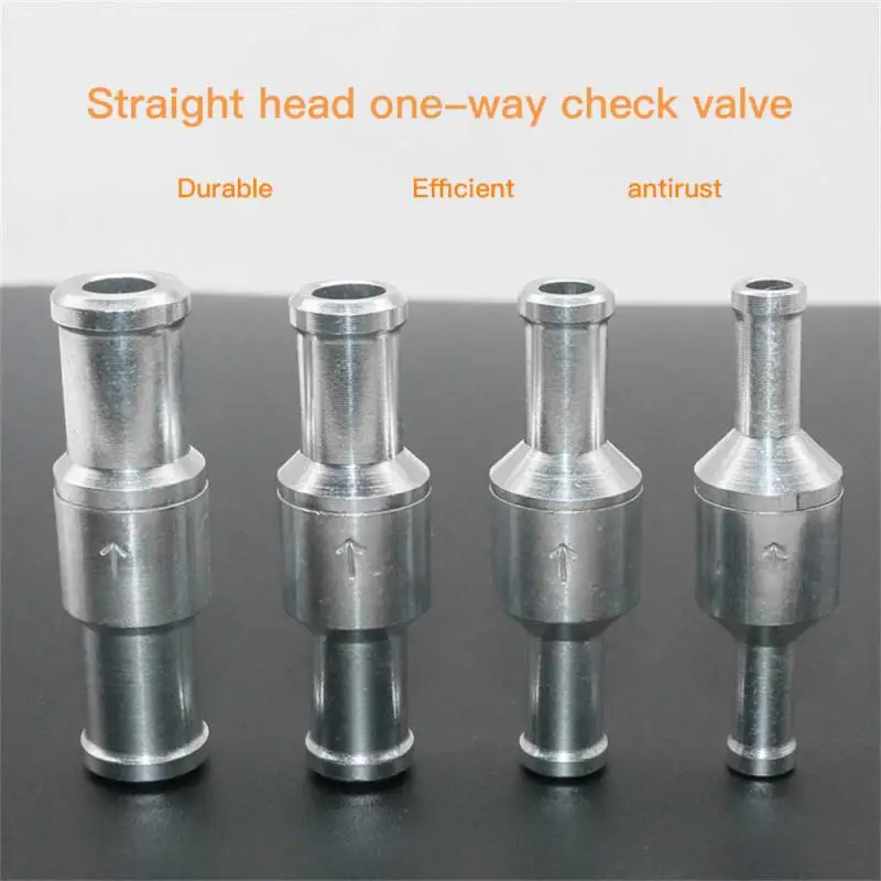 

New Fuel Non Return Check Valve Way 6/8/10/12mm Aluminium Alloy Valves Petrol Diesel Car Helicopters Ships Motorcycles