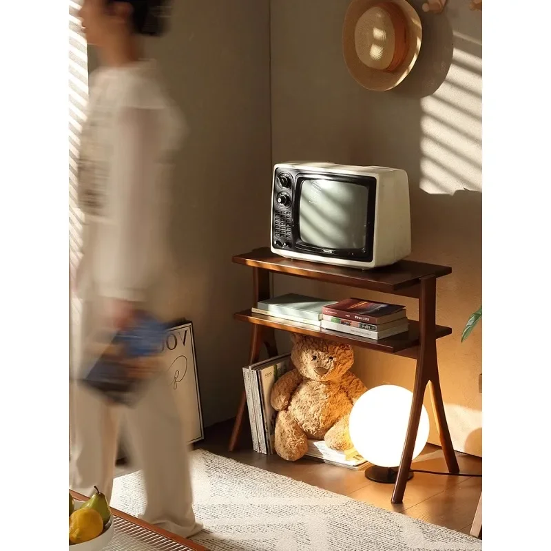 Средневековый диван из цельного дерева для гостиной небольшой край несколько