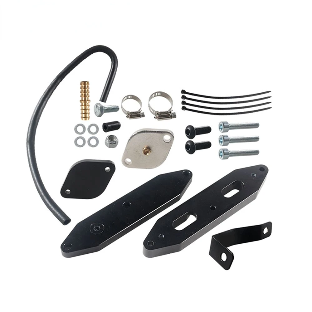 

EGR Cooling Removal Kit Throttle Valve Delete Kit Valves Parts EGR Cooler for Ford 2011-2019 6.7L Diesel Accesseries EGR-1052