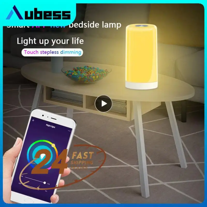 

Led Lamp Rgb 6w Wifi Night Light Touch Control Charging Table Lamp Tuya Smart