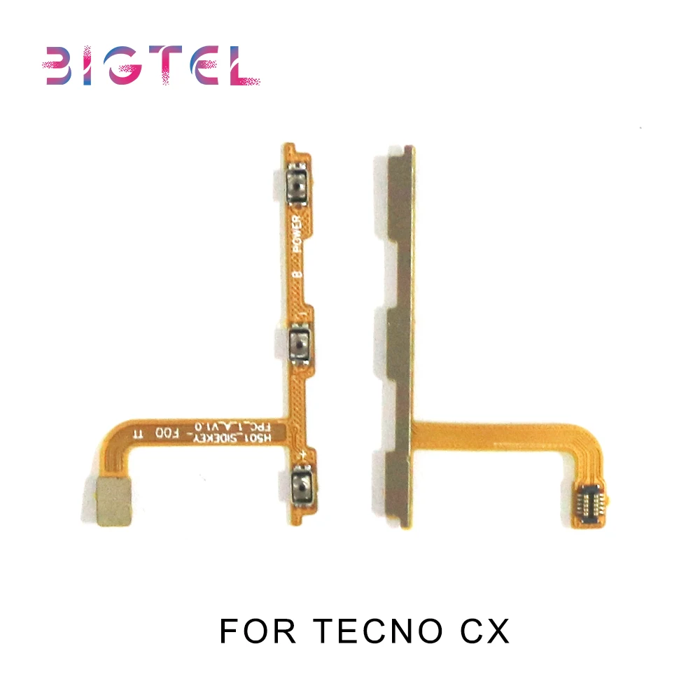 

For Tecno CX B1 B1P BC3 C7 C9 CA6 CA8 Power Volume Side Button On Off Flex Cable