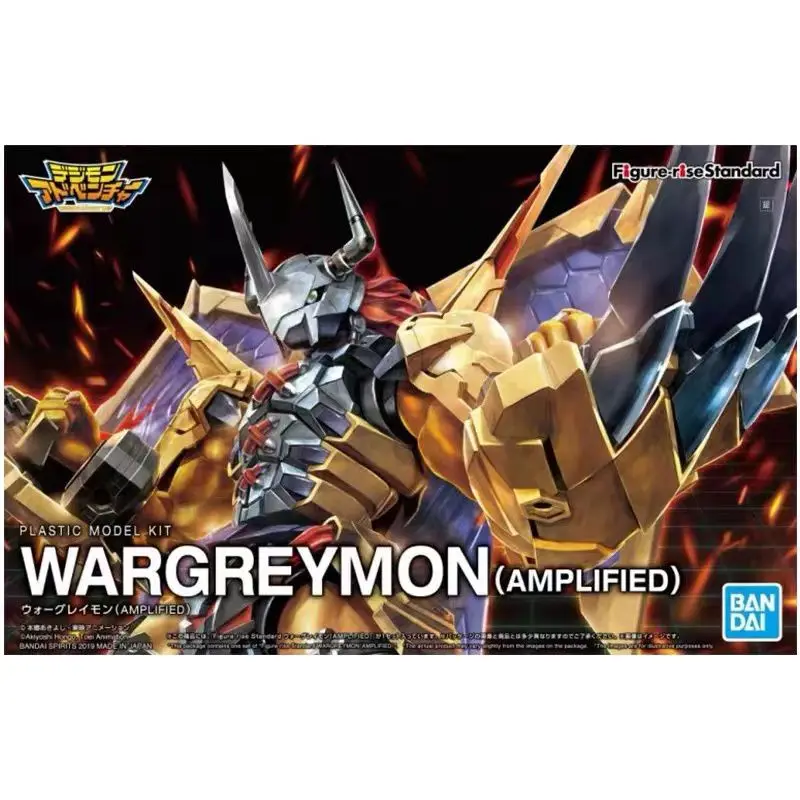 

Original BANDAI Figure-Rise Standard Digimon Adventure WarGreymon Amplified In Stock Anime Action Collection Figures Model Toys