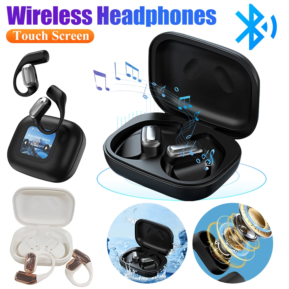 Интеллектуальный сенсорный экран Bluetooth OWS наушники IPX5 водонепроницаемые