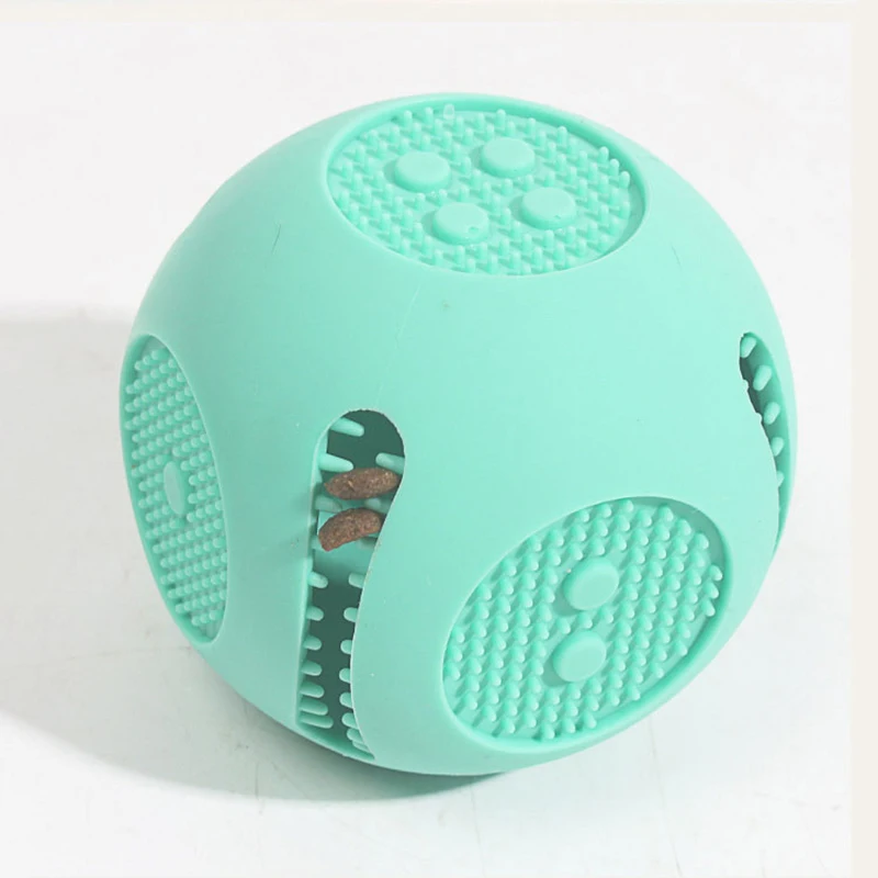 Силиконовые игрушки для собак жевательные против укусов чистки зубов маленьких