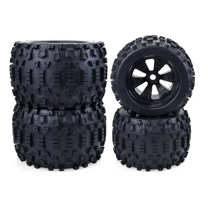 ZD 2PCS RC Колеса 170MM Monster Truck Шина 17mm Hub Hex для 1/8 Car Off-Road HPI Redcat Rovan Savage Racing Cars