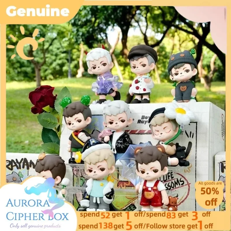 Фото Новая серия Tnt Rayan All Life Blossoms Natural-Born Player Blind Box, фигурка аниме V3 V4, модная модель, подвеска на рюкзак, коллекция №1