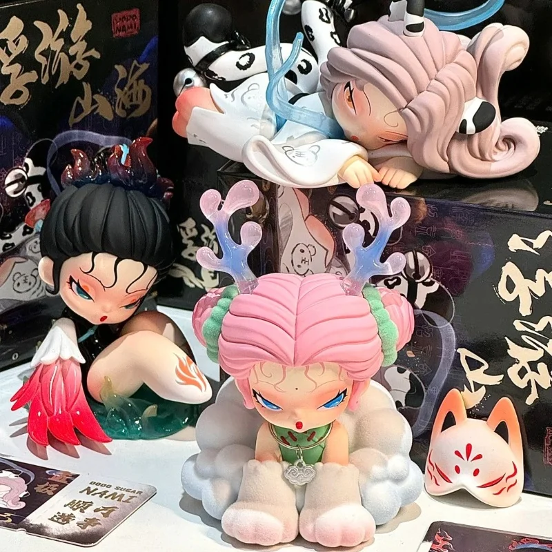 Фигурки героев аниме Dodo Nami серии плавающие горы и Мори милые игрушки куклы