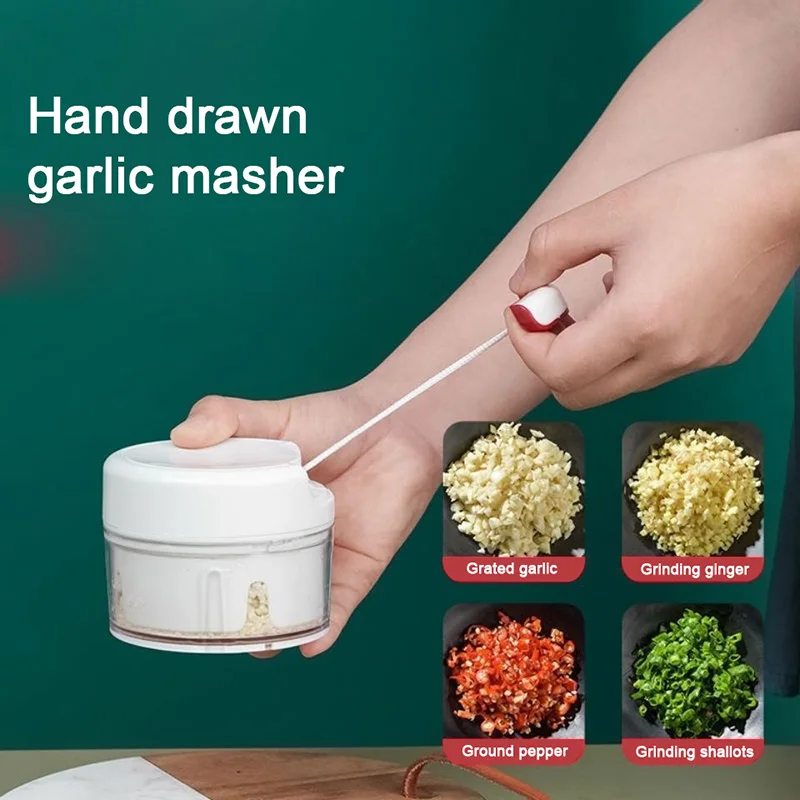 Garlic Masher Manual Pull Garlic Masher Mashed Garlic Mashed Ginger Pepper Home Mini Kitchen Tool  - buy with discount