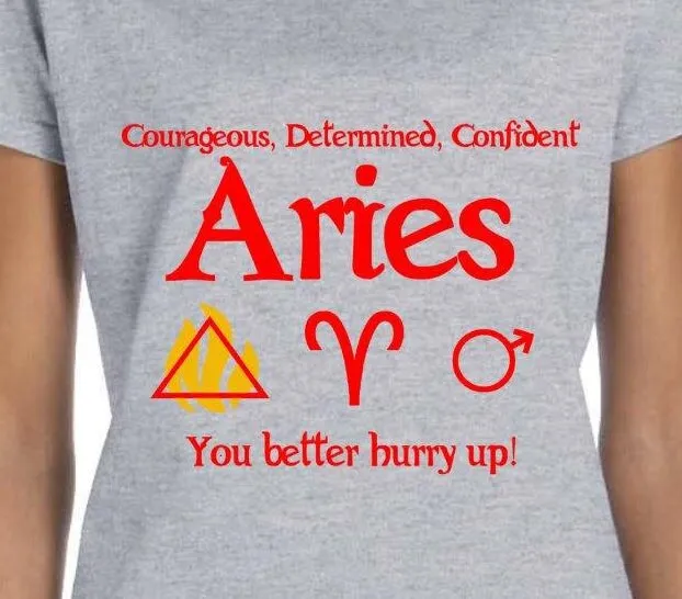 Футболка с ортоскопом Овен день рождения март Апрельский знак зодиака