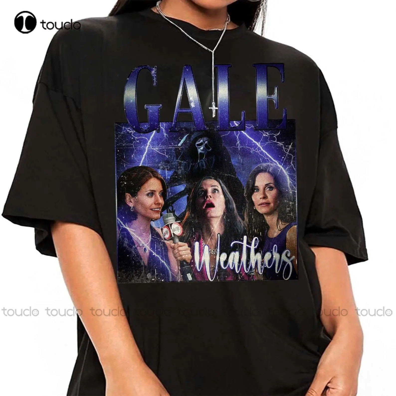 

Gale Weathers Vintage Shirt Retro 90S Gale Weathers T-Shirt American Horror Movies Scream Movie Custom Gift Xs-5Xl Printed Tee
