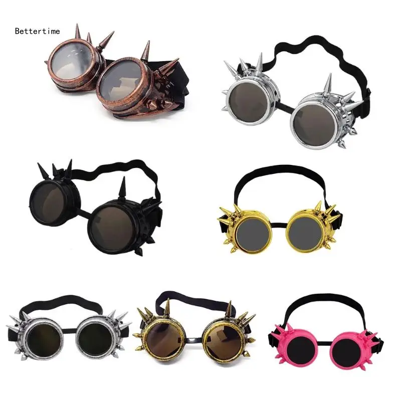 

B36D очки в стиле стимпанк для Хэллоуина, винтажные очки для косплея, сварочные очки в стиле панк