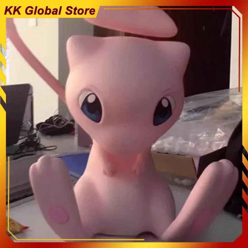 Фото 40 см новая аниме-фигурка Pokemon Mewtwo, очень большая модель 1:1, статуя, милые украшения для рабочего стола, детские подарки на день рождения, игрушки №1